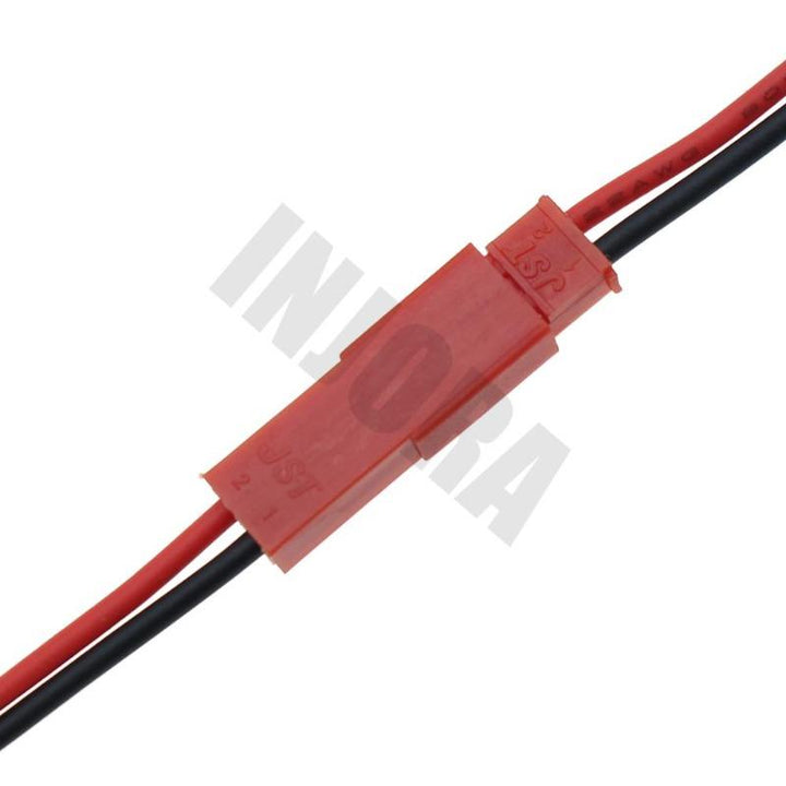 JST connector plug detail