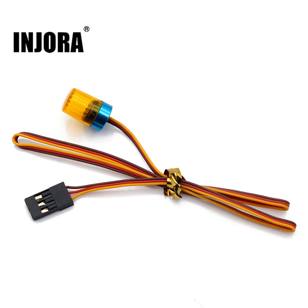INJORA Multi-function LED Lamp Light for 1/10 RC Car 1/14 Tamiya Tractor Truck