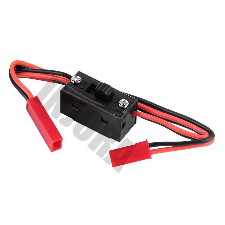 LED Light Control Power Switch JST Connector Wires for 1/10 1/8 RC Car