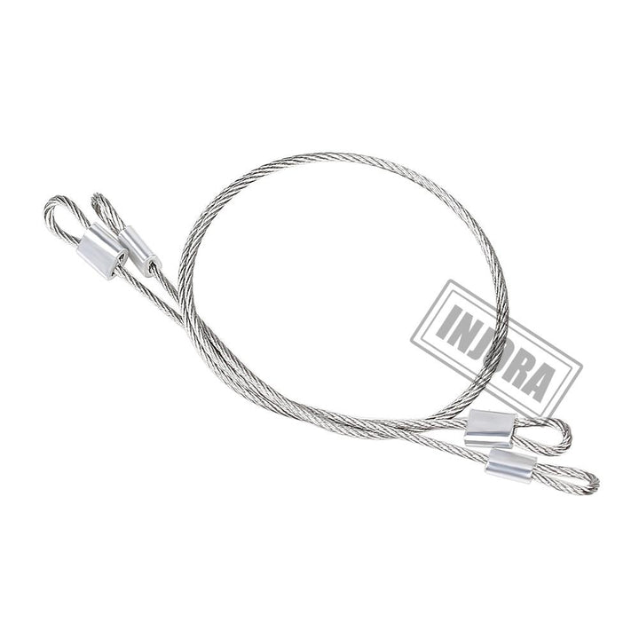 2pcs 180mm Modified Parts Steel Ropes for 1/10 RC Crawler