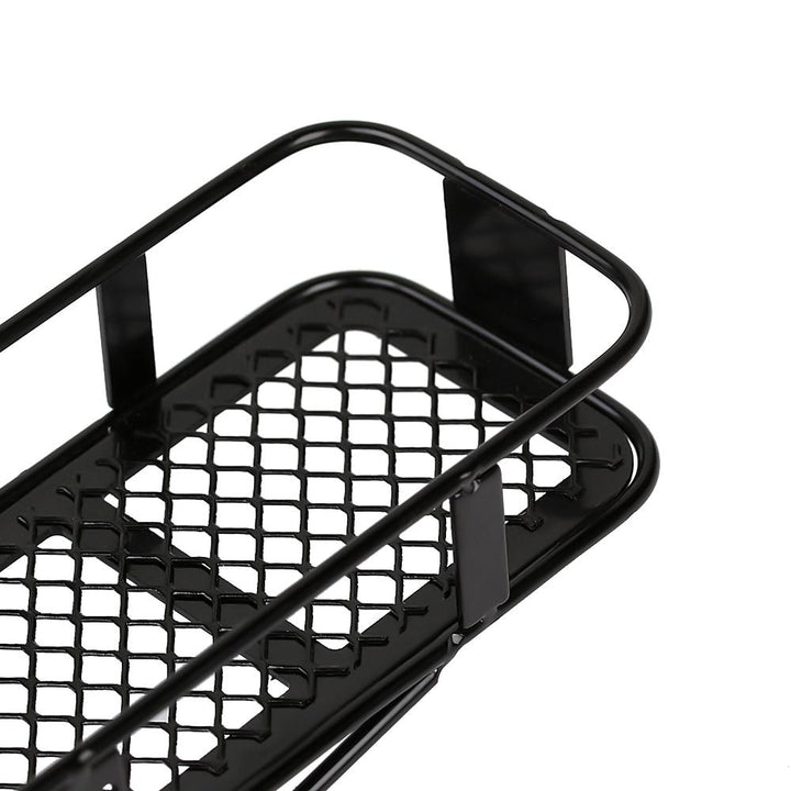 Metal Rear Bumper & Back Hitch Carrier Rack for SCX10 Jeep Wrangler - INJORA