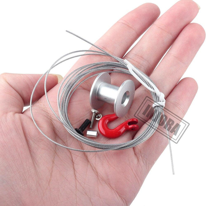 25T Steering Gear Servo Winch Wheel Drum for 1/10 RC Crawler