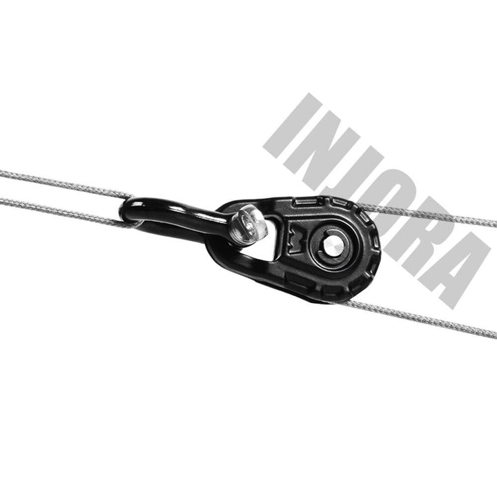Metal Winch Tow Rope Snatch Block for 1/10 RC Crawler - INJORA