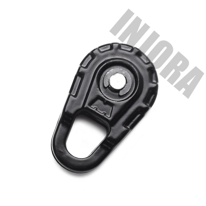 Metal Winch Tow Rope Snatch Block for 1/10 RC Crawler - INJORA