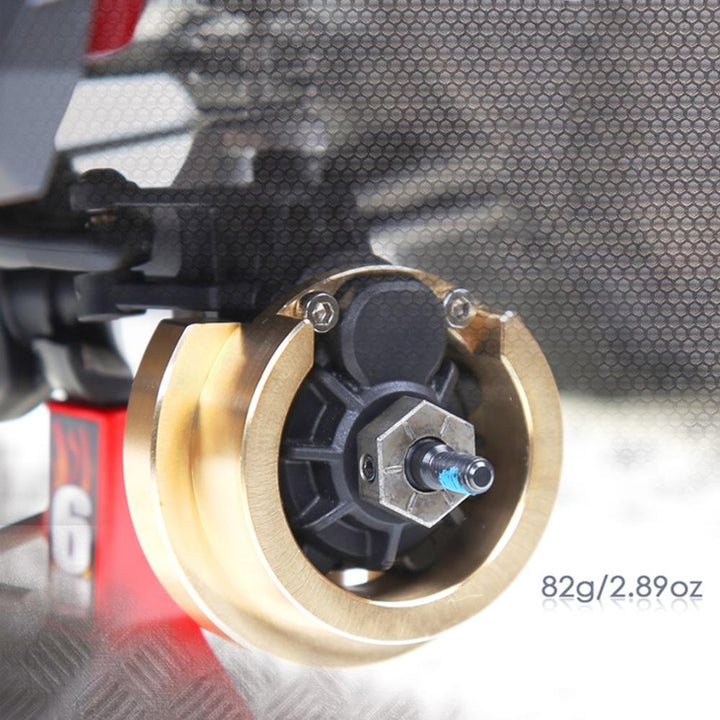 2PCS Portal Brass Counterweight Balance Weight for TRX-4 TRX-6