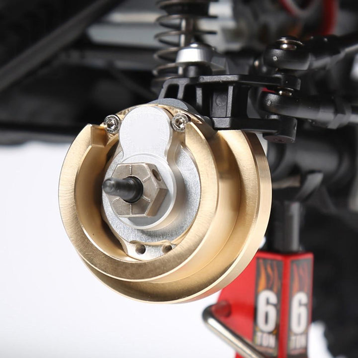 2PCS Portal Brass Counterweight Balance Weight for TRX-4 TRX-6