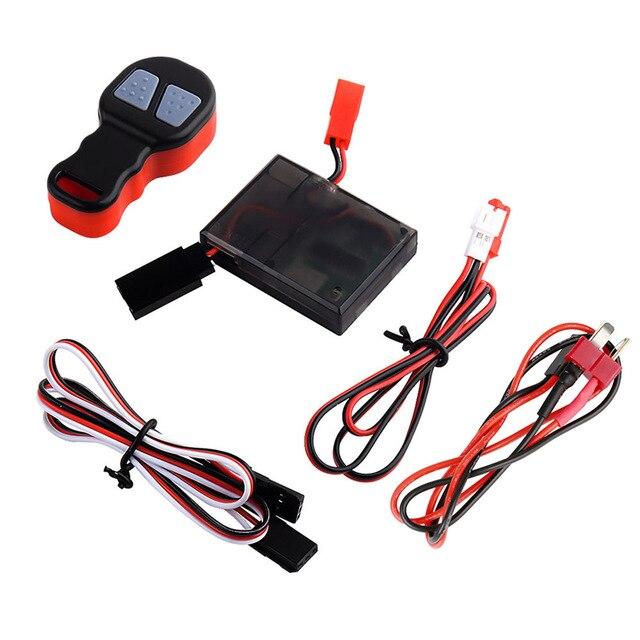 Wireless Remote Receiver Winch Controller Set for 1/10 RC Crawler - INJORA