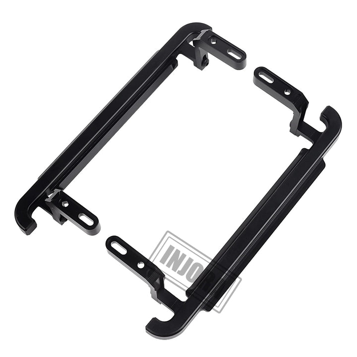 2PCS Black Metal Side Pedal Rock Sliders for Traxxas TRX-4