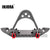 Grey Metal Front Bumper with Lights for 1/10 RC Crawler