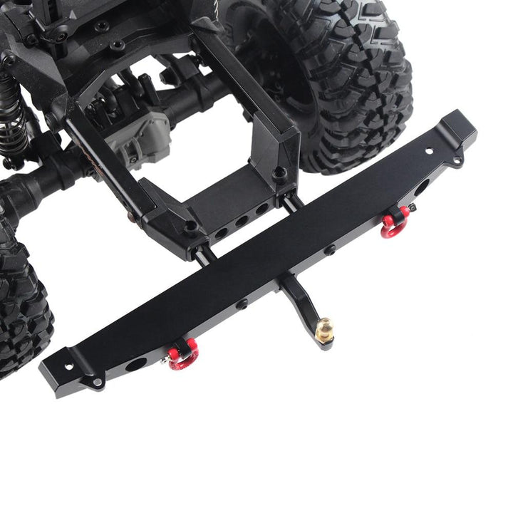 Metal Front Rear Bumper with LED Lights for Axial SCX10 II Jeep Cherokee