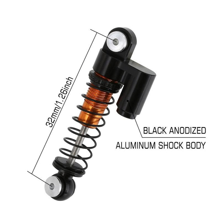 32mm Aluminum Threaded Mini Shock Absorber for Axial SCX24