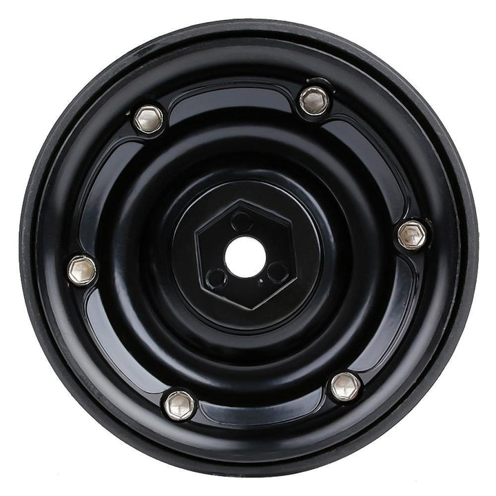 4PCS 1.9" Beadlock Wheel Rims for 1/10 Scale RC Rock Crawler, 116g/pcs