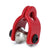 a red Pulley front