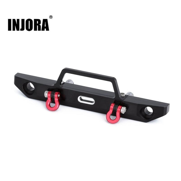 58*15mm Metal Front Bumper with 2 Hooks for Axial SCX24