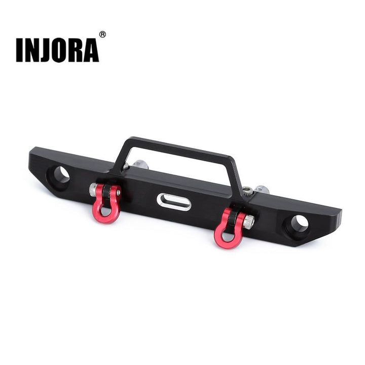 58*15mm Metal Front Bumper with 2 Hooks for Axial SCX24