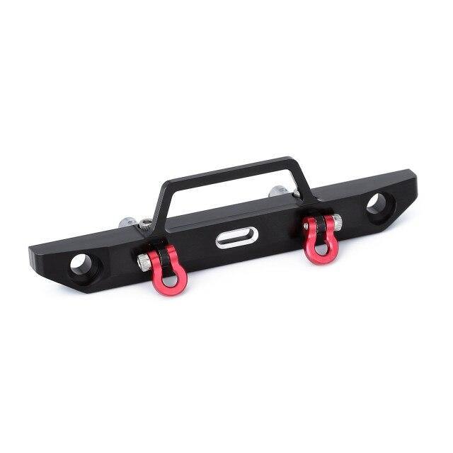 58*15mm Metal Front Bumper with 2 Hooks for Axial SCX24