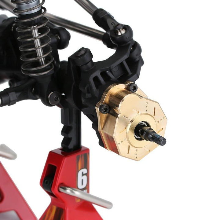 Outer Portal Drive Housing Brass Heavy Counterweight for TRX-4 TRX-6