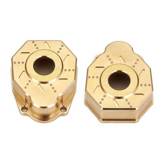 Outer Portal Drive Housing Brass Heavy Counterweight for TRX-4 TRX-6