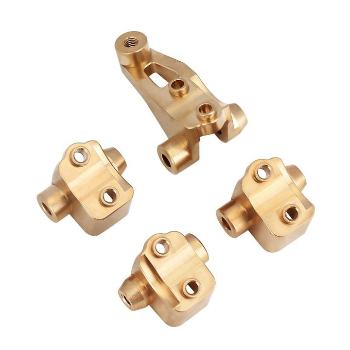 Aluminum Brass Axle Mount Set Suspension Links Stand for TRX-4 TRX-6