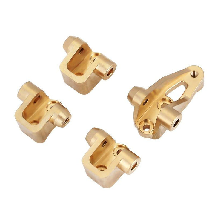 Aluminum Brass Axle Mount Set Suspension Links Stand for TRX-4 TRX-6