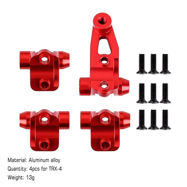 Aluminum Brass Axle Mount Set Suspension Links Stand for TRX-4 TRX-6