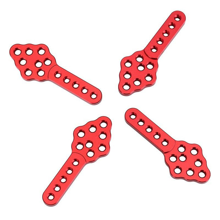 4pcs CNC Metal Shock Absorber Mount Adjust Height Angle Stand for 1/10 RC Crawler