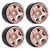 4PCS 1.0" Beadlock Micro RC Crawler Wheel Rims for Axial SCX24