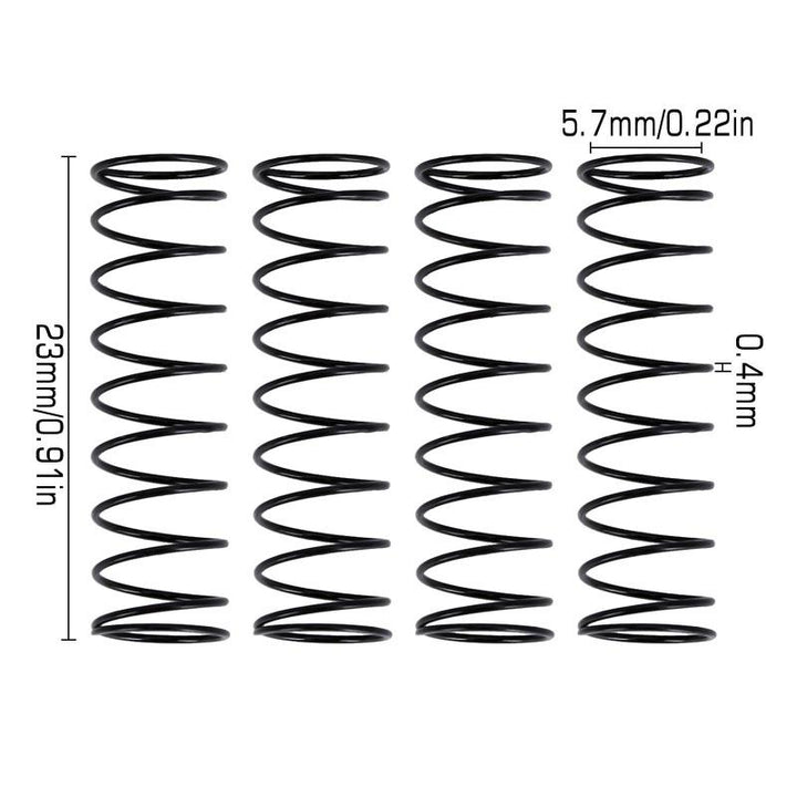 3 Sets 23*5.7mm Metal Springs for Axial SCX24 Shock Absorber