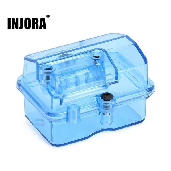 Blue Plastic Radio Device Receiver Box - INJORA