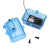 Blue Plastic Radio Device Receiver Box with lifted lip
