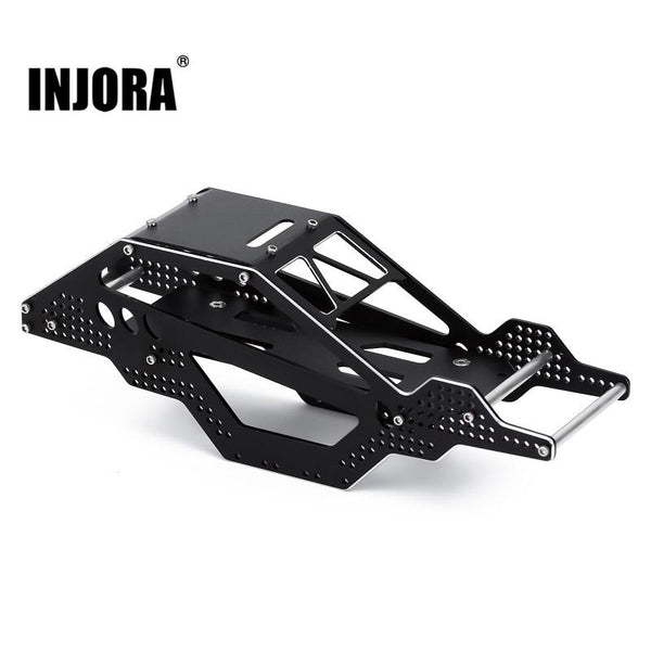 Black Aluminum Rock Buggy Roll Cage Body Shell Chassis for Axial SCX24