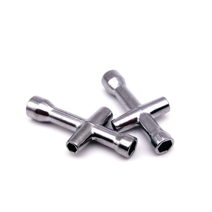 2PCS 4mm 5mm 5.5mm 7mm Cross Wrench Hex Socket Repair Tools