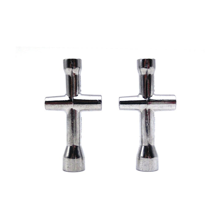 2PCS 4mm 5mm 5.5mm 7mm Cross Wrench Hex Socket Repair Tools