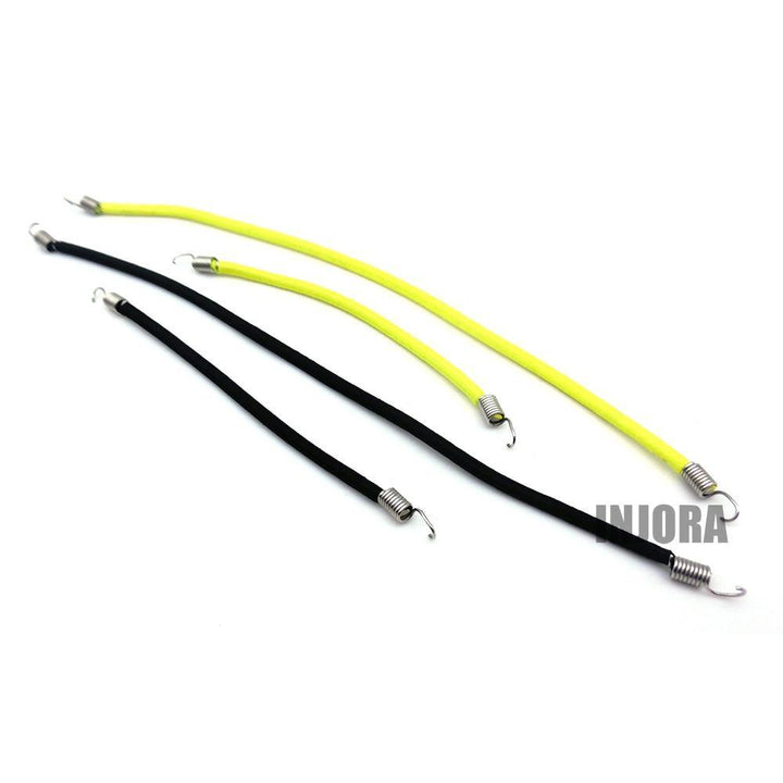 2 black and 2 yellow Roof Rack Ropes