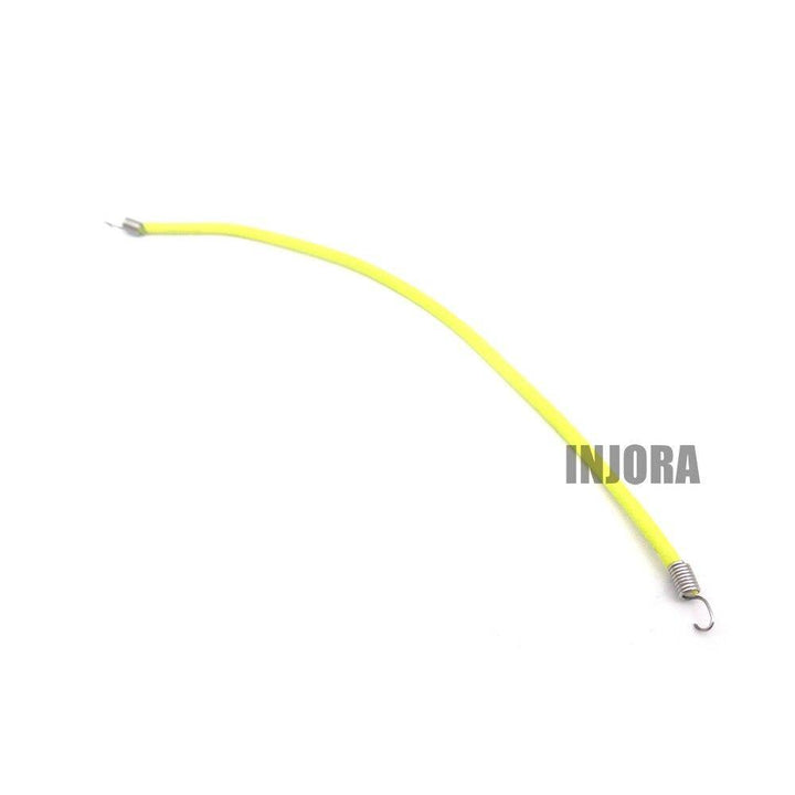 a yellow Rope with hooks on both ends