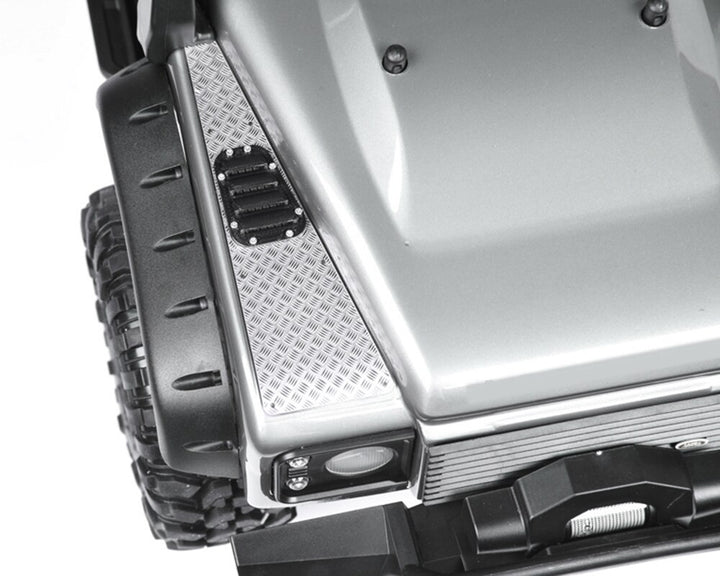 2PCS Black Plastic Intake Grille Cover for Traxxas TRX-4