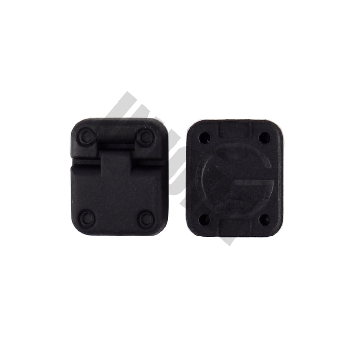 1Set Black Plastic Car Door Hinges & Door Handles for Traxxas TRX-4