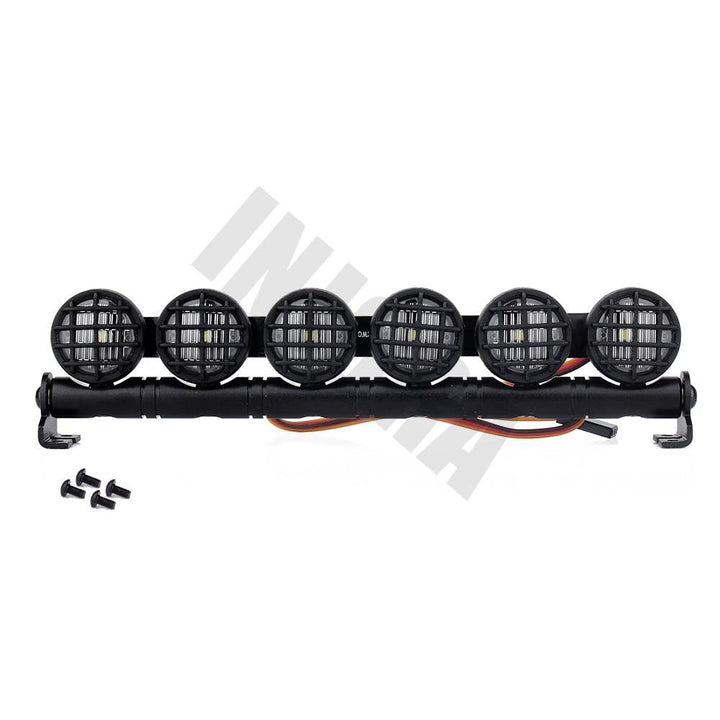 6-Light Light Bar front with 4 screws