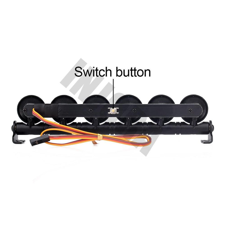 Light Bar back with Swith button making on it