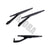 3PCS Black Rubber Wipers for 1/10 Axial SCX10 II Jeep Cherokee