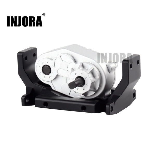 INJORA Metal D90 Gearbox Transfer Case with 72mm Mount for Axial SCX10 D90