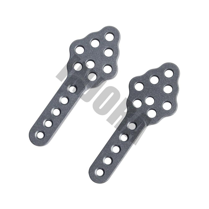 4pcs CNC Metal Shock Absorber Mount Adjust Height Angle Stand for 1/10 RC Crawler