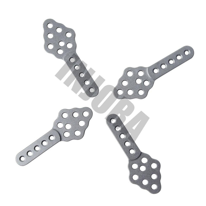 4pcs CNC Metal Shock Absorber Mount Adjust Height Angle Stand for 1/10 RC Crawler