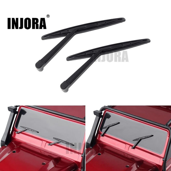 2PCS Black Plastic Wiper for 1/10 RC Crawler Car Traxxas TRX-4