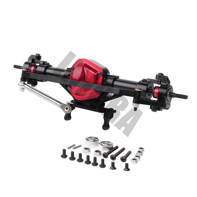 CNC Aluminum Front / Rear Axle for 1/10 RC Crawler Axial SCX10 - INJORA