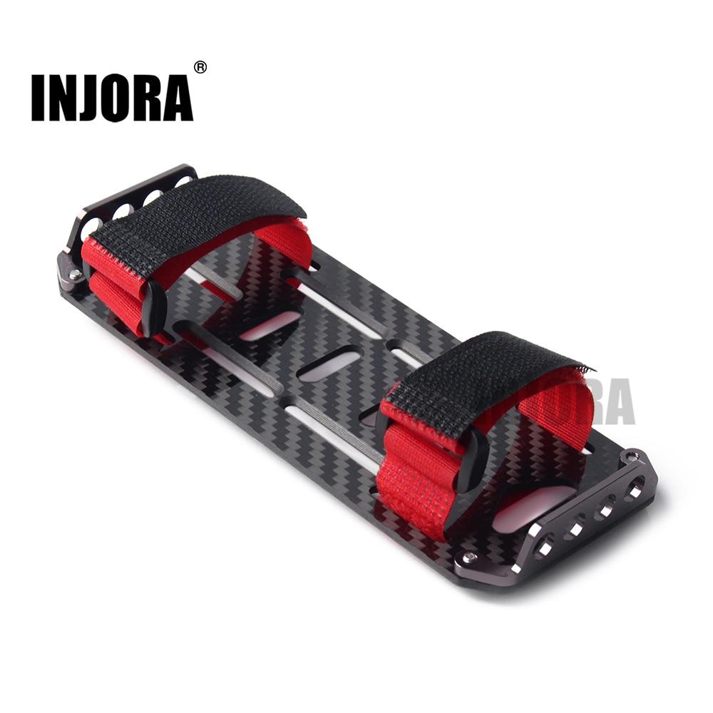 アキシャル injora SCX10系 クローラー カーボン アルミパーツ INJORA LCG カーボンファイバーシャーシキットフレームガーダー