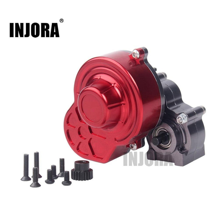 Complete Metal Gearbox Transmission Box with Gear for Axial SCX10