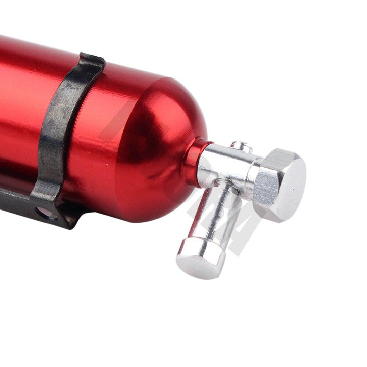 Mini Red Metal Fire extinguisher, 1/10 Scale Accessories for RC Crawler - INJORA