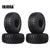 4PCS 1.9" 123*45mm Rubber Tyre Wheel Tires for 1/10 RC Rock Crawler