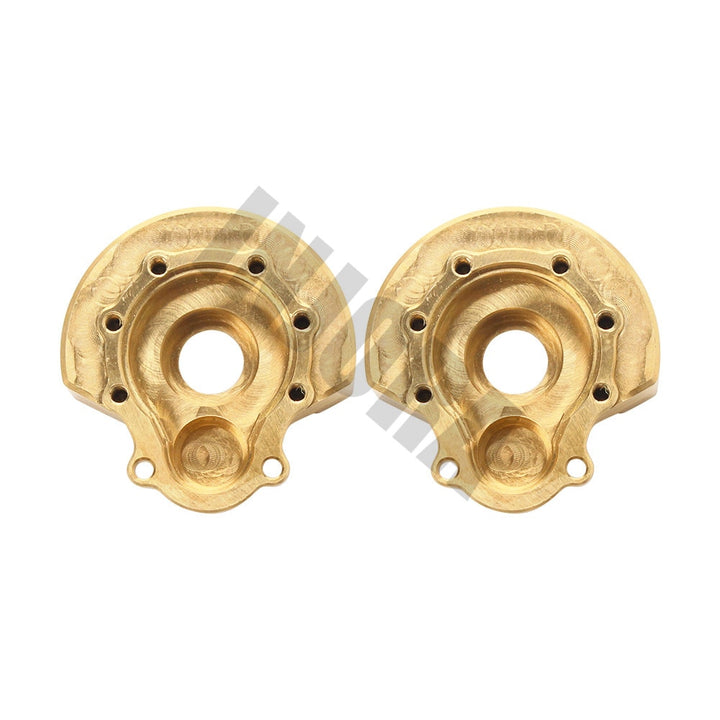 2PCS Brass Counterweight Balance Weight Portal Drive Housing for TRX-4 TRX-6